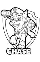 Paw Patrol kleurplaat 9